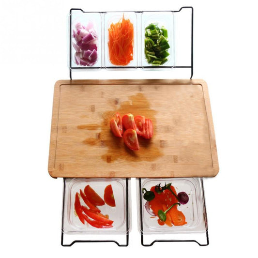 Tagliere Multifunzione + Box PC 5 PZ, 5 in 1 Cutting Board