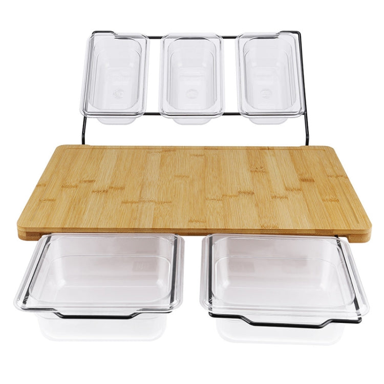 Tagliere Multifunzione + Box PC 5 PZ, 5 in 1 Cutting Board