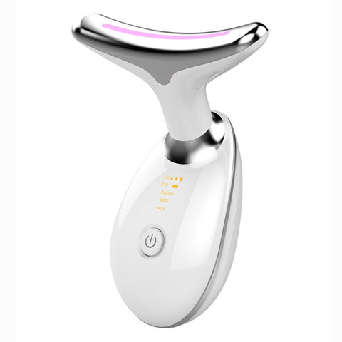 Strumento di bellezza per il collo antirughe a luce colorata a LED