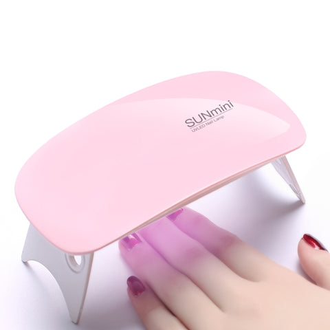 SUN mini 2 6W UV + LED USB Lampada per unghie Asciugatrice per gel per unghie