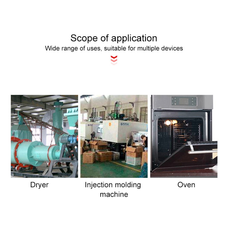 Termostato REX-C100 + termocoppia + kit di controllo intelligente della temperatura con modulo a stato solido SSR-10 DA, 10DA