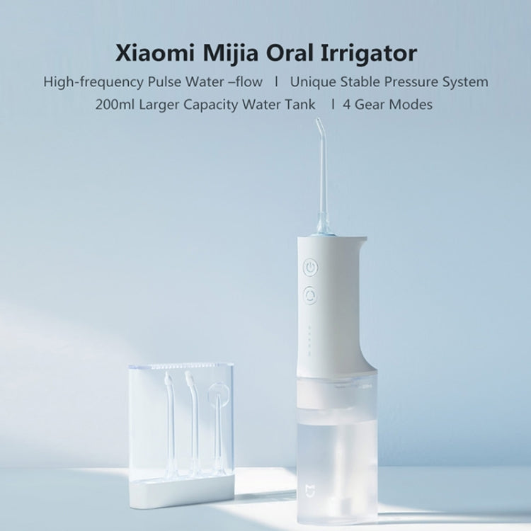 Xiaomi Mijia Water Flosser Detergente per denti IPX7 Irrigatore orale elettrico impermeabile, Electric Oral Irrigator