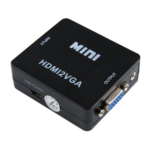 Convertitore audio video da Mini HDMI a VGA Howei HW-2109