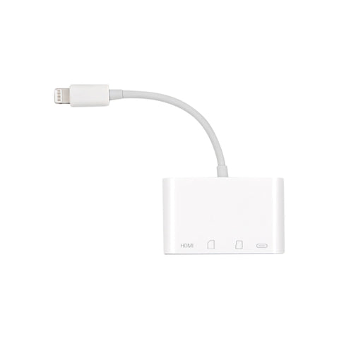 NK-103C Adattatore convertitore multifunzione per telefono cellulare 4 in 1 da 8 pin a HDMI, NK-103C