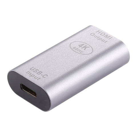 Adaptateur en alliage d'aluminium de type C / USB-C femelle vers HDMI femelle, Type-C femelle vers HDMI femelle