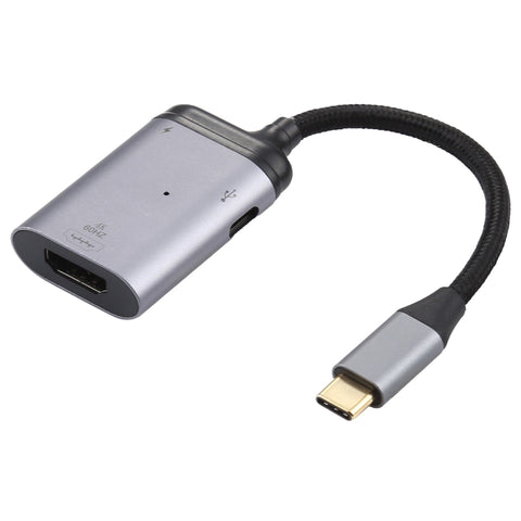 Adaptateur pour la synchronisation des données USB-C/Type-C vers HDMI + PD 4K 60 Hz, Type-C vers HDMI