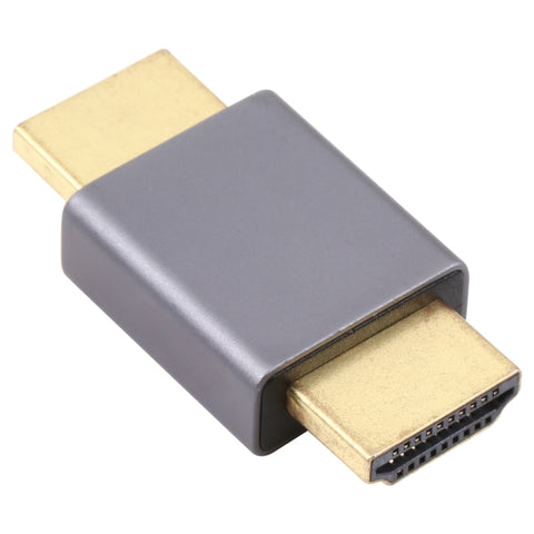 Adattatore HDMI maschio-maschio con testa placcata in oro (nero), HDMI Male to HDMI Male Grey, HDMI Male to HDMI Male Black