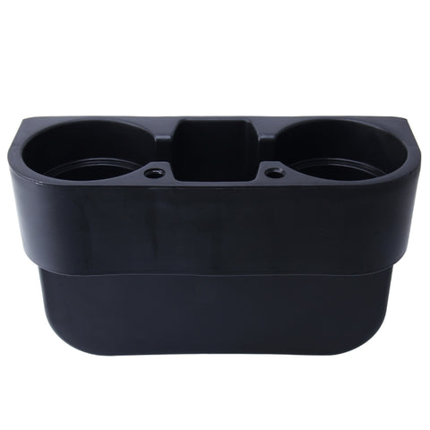 Supporto portaoggetti per organiser per sedile multifunzionale en ABS per auto per telefono con bevande, Boîte de rangement Noir, Boîte de rangement Couleur crème