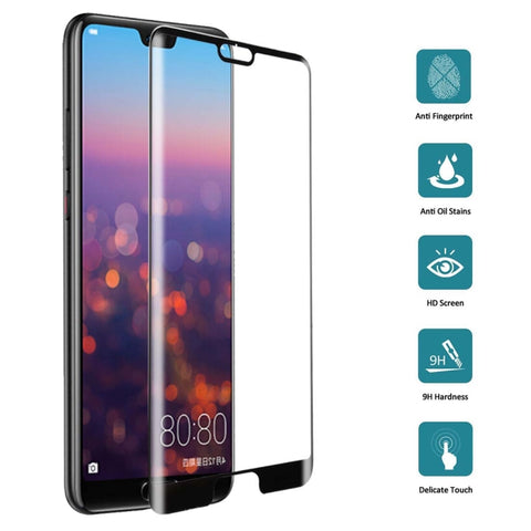Per Huawei P20 Pellicola in vetro temperato a schermo intero con durezza superficiale 0,3 mm 9H, For P20