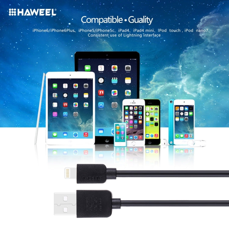 High-Speed 1m 8-Pin USB Charging Cable for iPhone & iPad