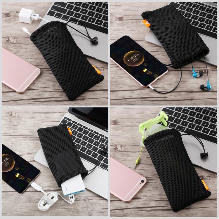 HAWEEL Smartphone Case with Power Bank - 5.5 Inch Grey/Black