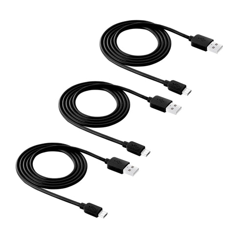 Kit de synchronisation de données micro USB vers USB à haute vitesse HAWEEL pour 3 personnes pour Galaxy, Huawei, Xiaomi, LG, HTC et autres smartphones, 3 pièces
