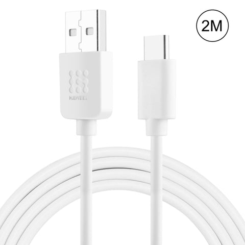 Cavo dati e ricarica HAWEEL da USB-C/Tipo-C a USB 2.0 da 2 m, Type-C 2m