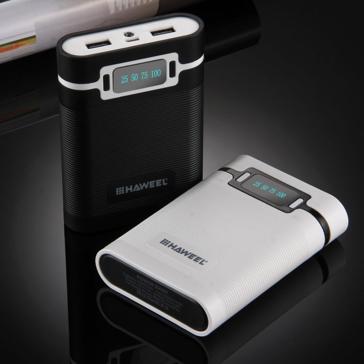 HAWEEL 10000mAh Power Bank Shell Box with Dual USB Output