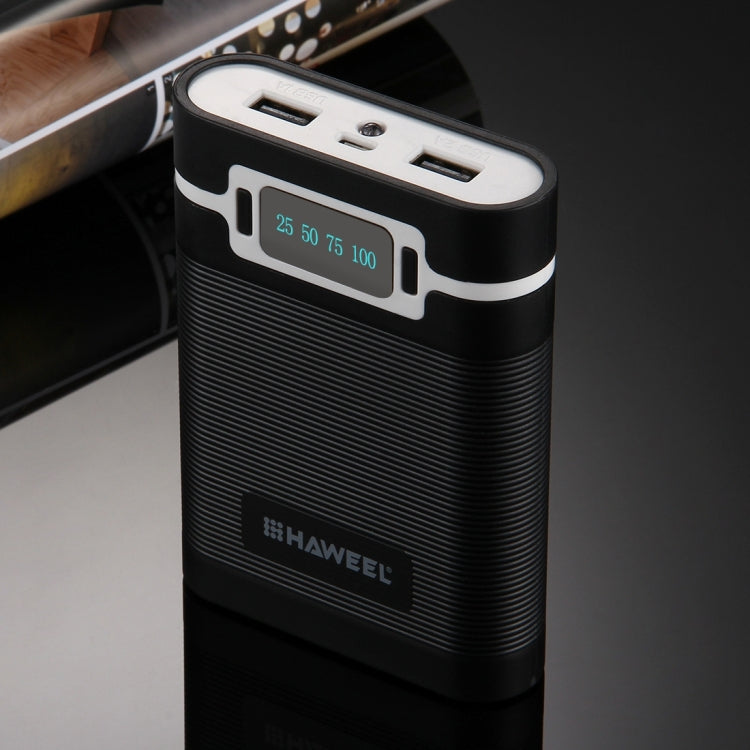HAWEEL 10000mAh Power Bank Shell Box with Dual USB Output