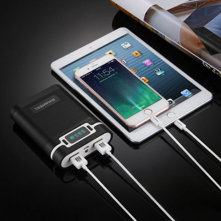 HAWEEL 10000mAh Power Bank Shell Box with Dual USB Output