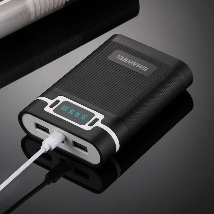 HAWEEL 10000mAh Power Bank Shell Box with Dual USB Output