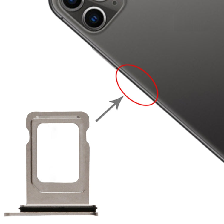 SIM Card Tray for iPhone 11 Pro / 11 Pro Max(Space Gray), For iPhone 11 Pro, For iPhone 11 Pro (Single)