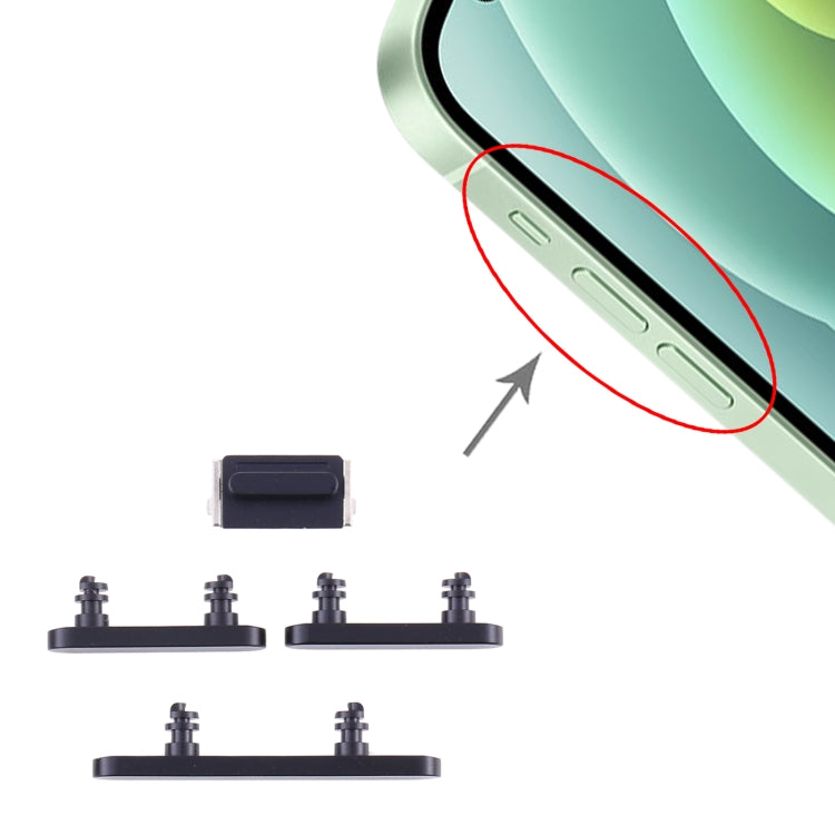 Power Button and Volume Control Button for iPhone 12, For iPhone 12, For iPhone 12(Single card)