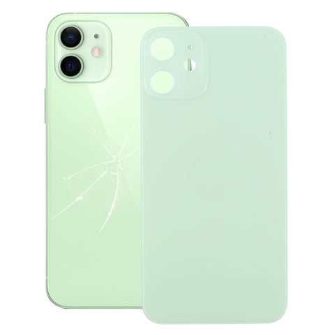 Copribatteria posteriore con foro grande per fotocamera di facile sostituzione per iPhone 12, For iPhone 12 (Not Disassemble), Easy Replacement Back Cover for 12