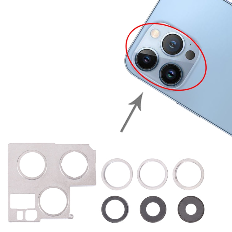 Camera Lens Cover with Bracket for iPhone 13 Pro Max