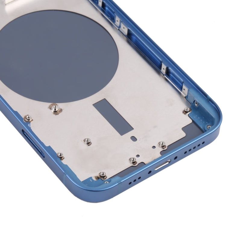 Back Housing Cover with SIM Card Tray & Side  Keys & Camera Lens for iPhone 13, For iPhone 13(with SIM Card Tray & Side Keys)                           ...