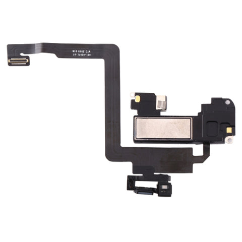 Altoparlante auricolare con cavo flessibile sensore microfono per iPhone 11 Pro, per iPhone 11 Pro
