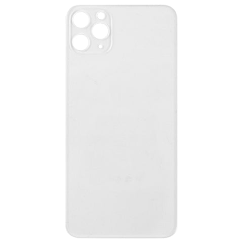 Cover posteriore batteria in vetro trasparente per iPhone 11 Pro Max, For iPhone 11 Pro Max(Transparent Glass)