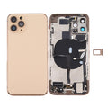 Battery Back Cover Assembly (with Side Keys & Power Button + Volume Button Flex Cable & Wireless Charging Module & Motor & Charging Port & Speaker Ringe...