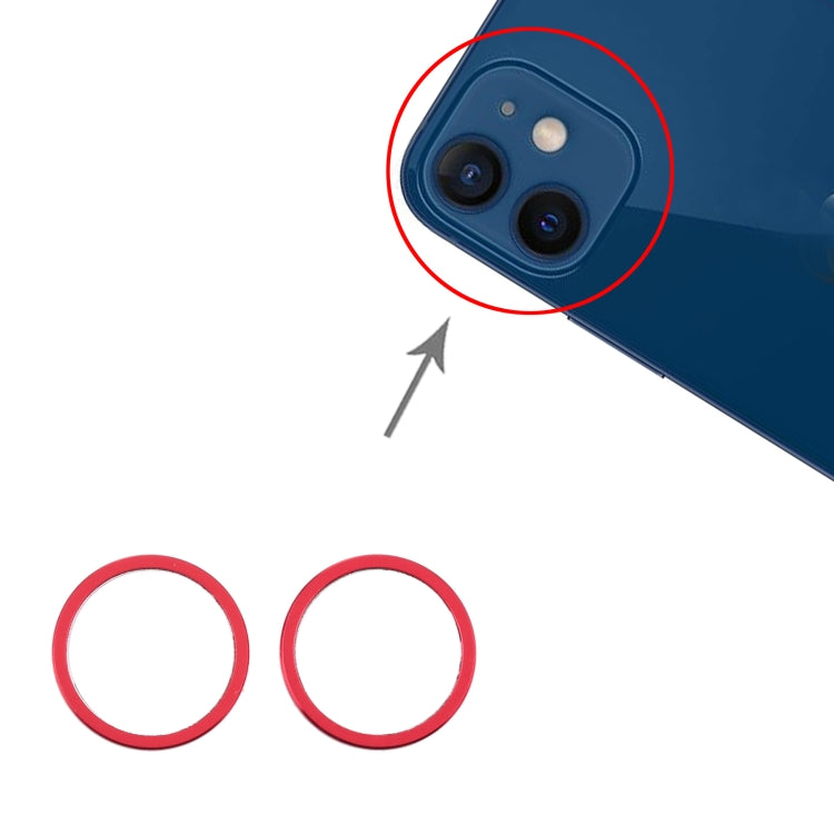 Rear Camera Glass Lens Protector Ring for iPhone 12 Mini