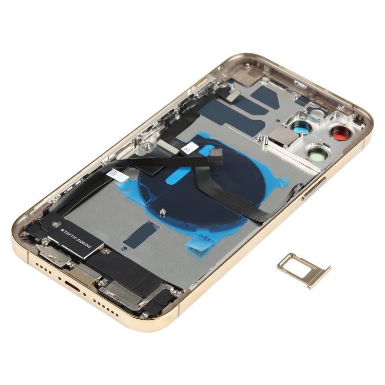 Battery Back Cover Assembly (with Side Keys & Speaker Ringer Buzzer & Motor & Camera Lens & Card Tray & Power Button + Volume Button + Charging Port & W...