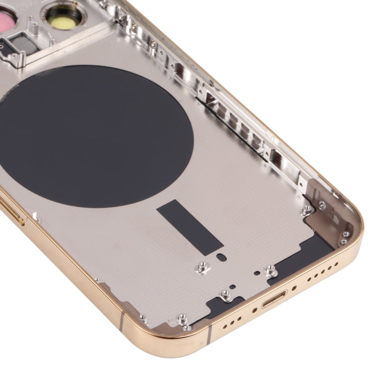 Back Housing Cover with SIM Card Tray & Side  Keys & Camera Lens for iPhone 13 Pro, For iPhone 13 Pro(with SIM Card Tray)                               ...