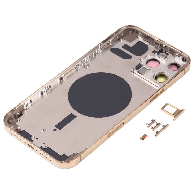 Back Housing Cover with SIM Card Tray & Side  Keys & Camera Lens for iPhone 13 Pro Max, For iPhone 13 Pro Max(with SIM Card Tray)                       ...