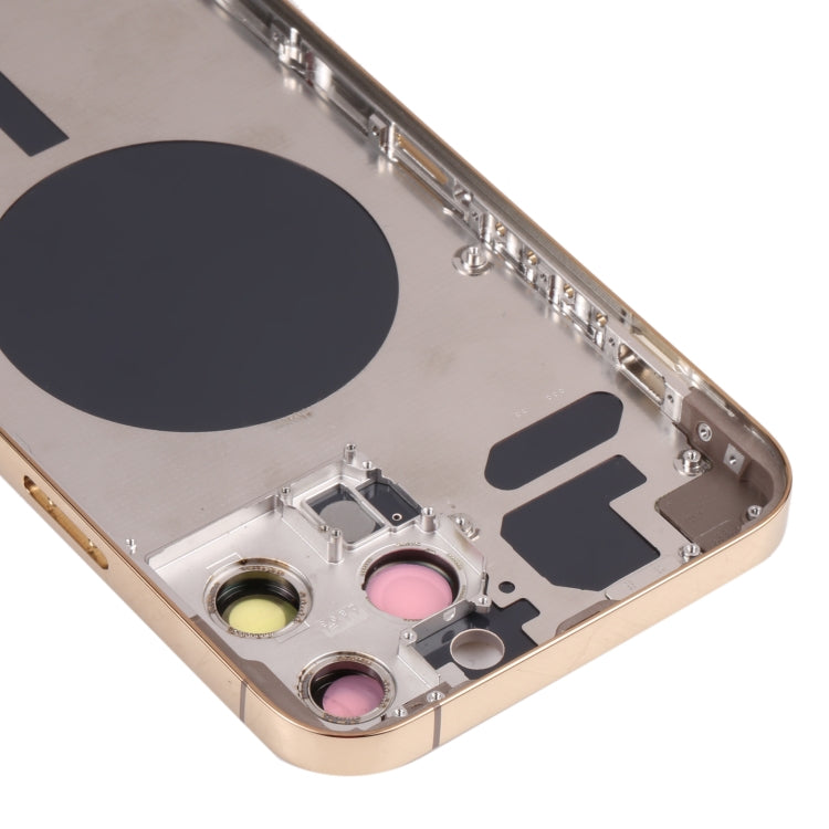 Back Housing Cover with SIM Card Tray & Side  Keys & Camera Lens for iPhone 13 Pro Max, For iPhone 13 Pro Max(with SIM Card Tray)                       ...