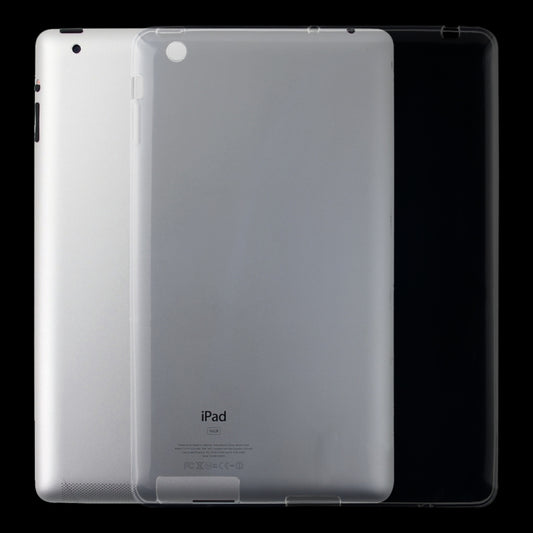 Per iPad 4/3/2 Custodia protettiva trasparente antiurto da 3 mm, For iPad 4 / 3 / 2