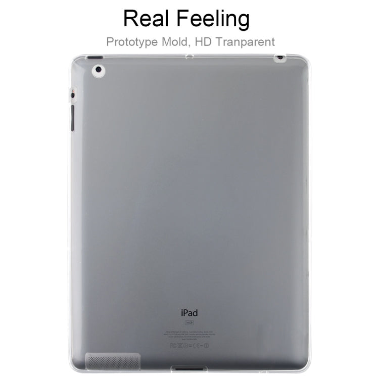 iPad 4/3/2 Shockproof Transparent Protective Case
