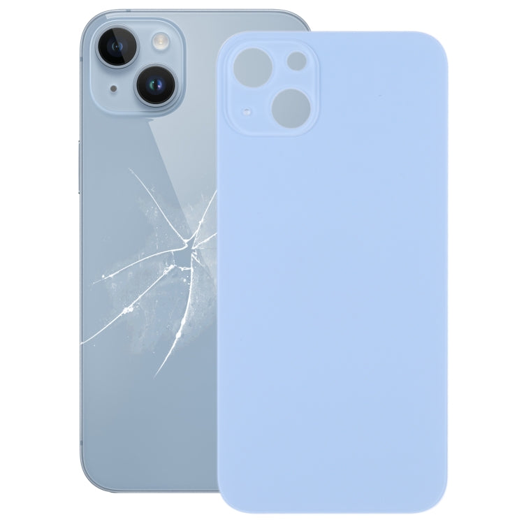 Copribatteria posteriore in vetro con foro grande per fotocamera di facile sostituzione per iPhone 14, For iPhone 14(Easy Replacement)                  ...