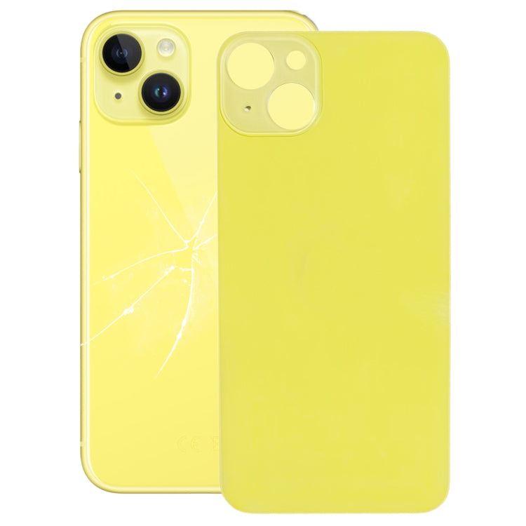 Copribatteria posteriore in vetro con foro grande per fotocamera di facile sostituzione per iPhone 14, For iPhone 14(Easy Replacement)                  ...