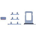 SIM Card Tray + SIM Card Tray + Side Keys for iPhone 14, For iPhone 14