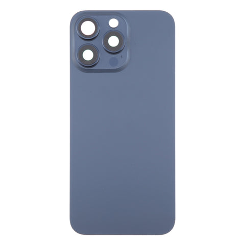 Cover posteriore in vetro per iPhone 15 Pro con copertura per