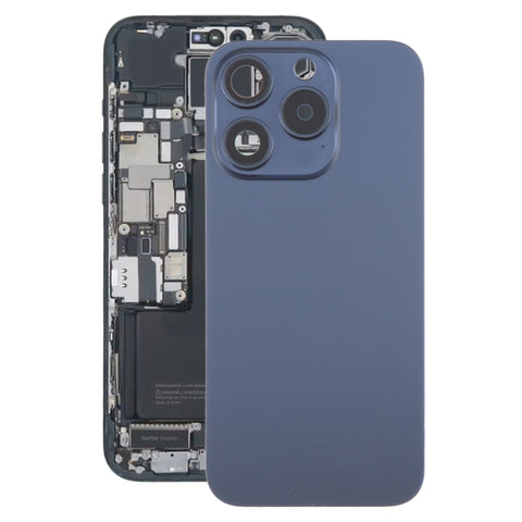 Cover posteriore con batteria e copriobiettivo per iPhone 15 Pro -