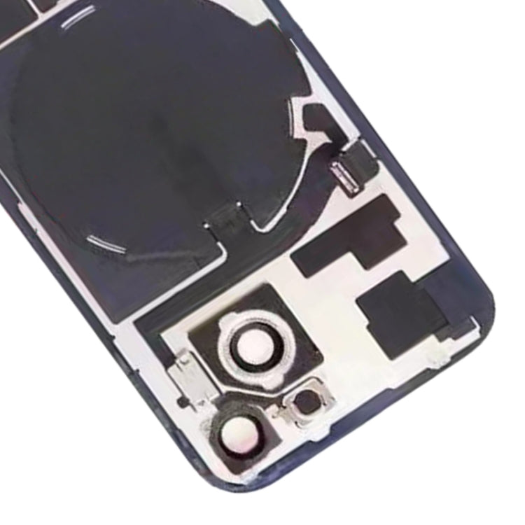 iPhone 15 Glass Back Cover with Flash & Wireless Charging
