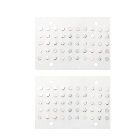 Guarnizione conduttiva per pulsante volume da 100 pezzi per iPhone 5, 5s e 5c, For Volume Button
