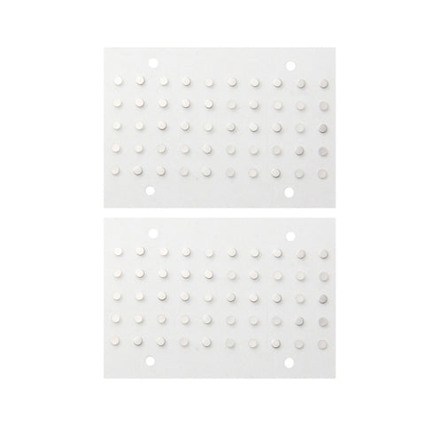 100 pièces pour iPhone 5, 5s et 5c Garantie conductrice du bouton d'accrochage, pour bouton d'alimentation