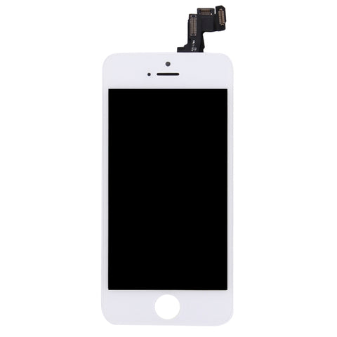 Écran LCD et numérique assemblé complet avec caméra frontale pour iPhone 5S, 4 en 1 pour i5s blanc, 4 en 1 pour i5s noir