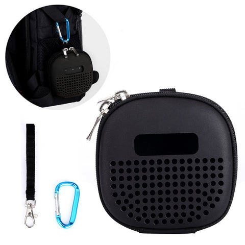 Sac anti-dérapant portable en EVA pour haut-parleur Micro Bluetooth BOSE Soundlink, avec cordon et fibbia en métal