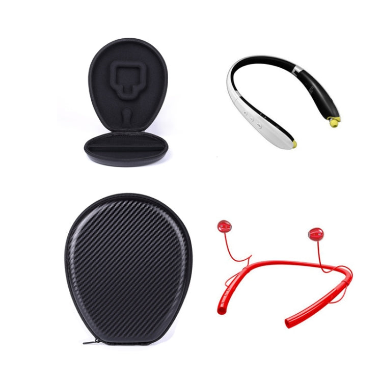 Universal Portable Grass Mat Texture EVA Shockproof Wireless Bluetooth Hanging Neck Sports Earphone Protection Box for JBL / LG / Sony / Samsung, Size: ...