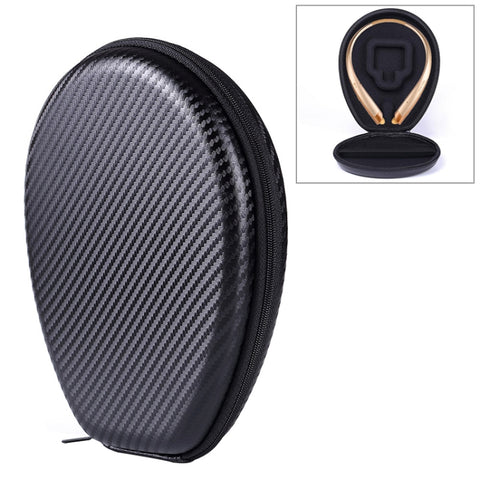 Tappetino per erba portatile universale Texture EVA antiurto Scatola di protezione per auricolari sportivi senza fili Bluetooth con collo sospeso per JBL / LG / Sony / Samsung, dimensioni: 195 x 155 x 35 mm