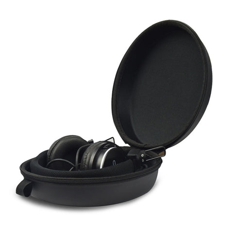 Borsa portaoggetti multifunzione antiurto portatile in EVA per cuffie pieghevoli Sony di grandi dimensioni, dimensioni: 185 x 135 x 70 mm