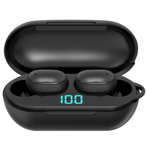 Auricolare Bluetooth wireless H6 TWS Bluetooth 5.0 con display digitale e scatola di ricarica, supporto per chiamate Siri e HD